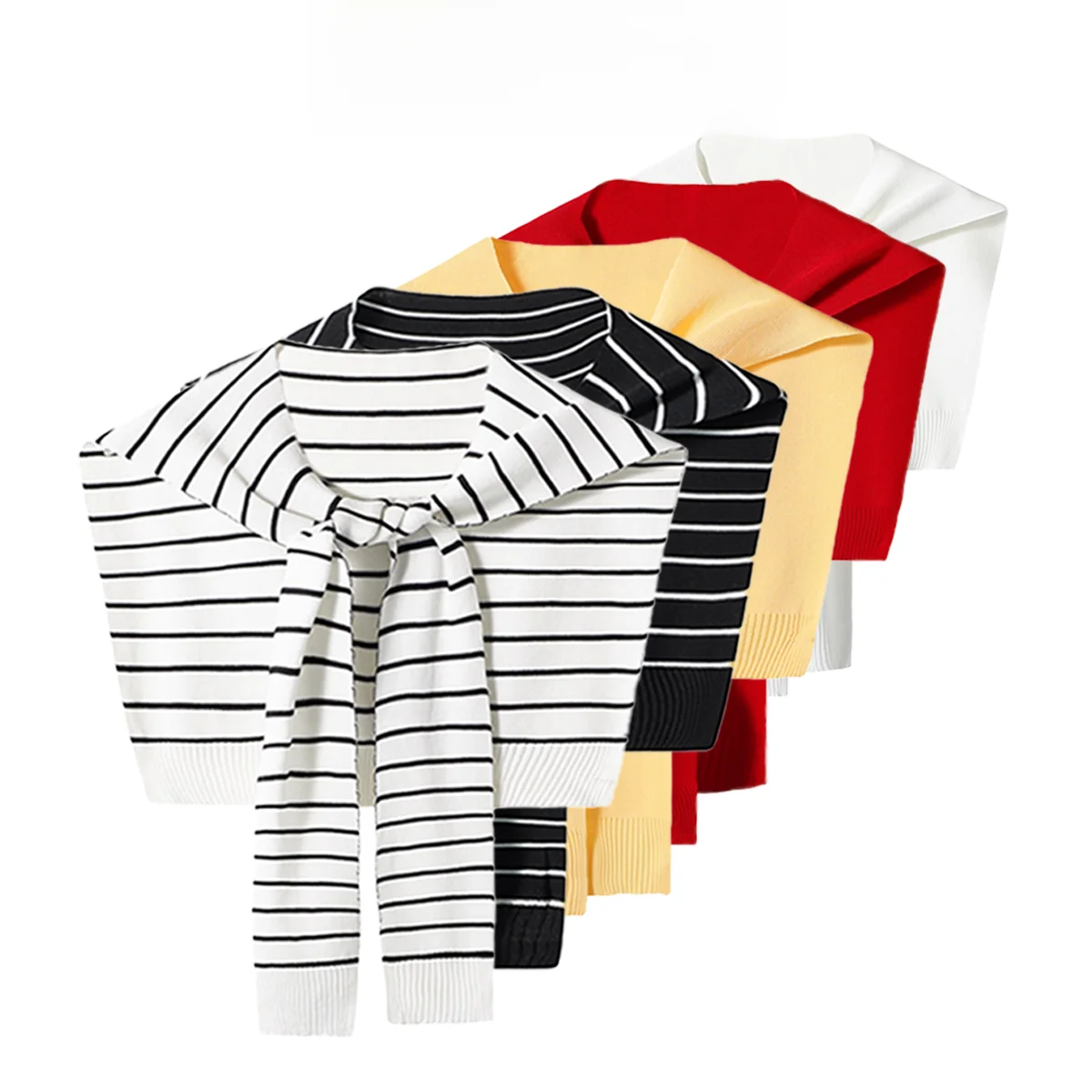Fashionable Korean Style Women's Wrap Shoulder Scarf Outerwear Autumn Winter New Style Match Sweater Shirt Versatile Scarf
Fashionable Korean Style Women's Wrap Shoulder Scarf Outerwear Autumn Winter New Style Match Sweater Shirt Versatile Scarf