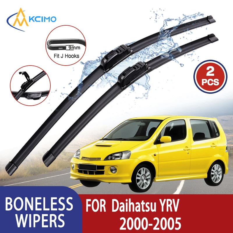 Kcimo For Daihatsu YRV 2000-2005 Car Wiper U-type Soft Rubber Boneless Wiper HD Quiet Durable Automotive Wiper 21"+14"
Kcimo For Daihatsu YRV 2000-2005 Car Wiper U-type Soft Rubber Boneless Wiper HD Quiet Durable Automotive Wiper 21"+14"