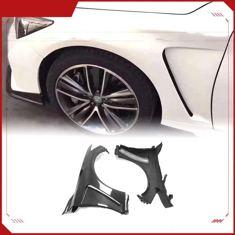 Suitable for Infiniti Q50 V37 modified parts EAU model carbon fiber front fender head sand board exterior surrounding 2014
Suitable for Infiniti Q50 V37 modified parts EAU model carbon fiber front fender head sand board exterior surrounding 2014