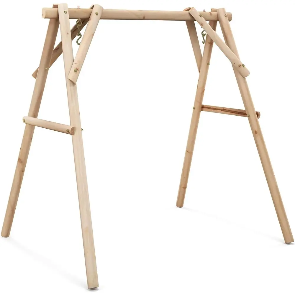 770lbs Porch Swing e, Heavy Duty A-e Wooden Swing Stand with Reinorced Bars, reestanding Log Porch Swing e Only or DIY Painting,
770lbs Porch Swing e, Heavy Duty A-e Wooden Swing Stand with Reinorced Bars, reestanding Log Porch Swing e Only or DIY Painting,