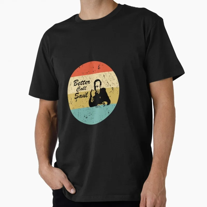 Retro Crime Movie Better Call Saul Gift t shirt 0502 Men's 100% cotton O-Neck Short Sleeve Graphic clothes All size tee S-6XL
Retro Crime Movie Better Call Saul Gift t shirt 0502 Men's 100% cotton O-Neck Short Sleeve Graphic clothes All size tee S-6XL