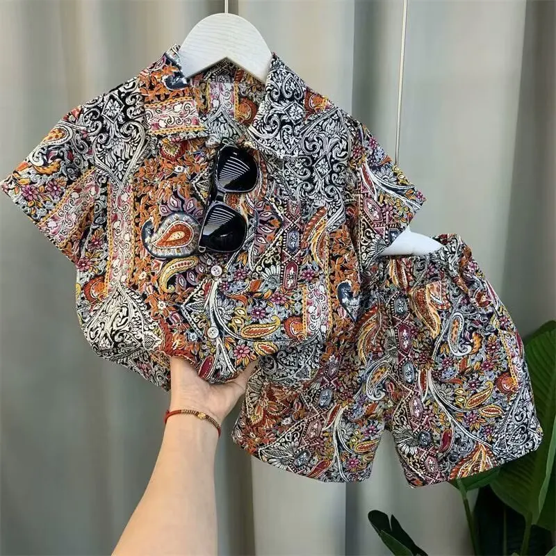New Summer Baby Boys Clothes Sets Fashion Cotton Letter Printing T-shirts+Tooling Shorts 2pcs Kids Outfits for Infant Tracksuit
New Summer Baby Boys Clothes Sets Fashion Cotton Letter Printing T-shirts+Tooling Shorts 2pcs Kids Outfits for Infant Tracksuit