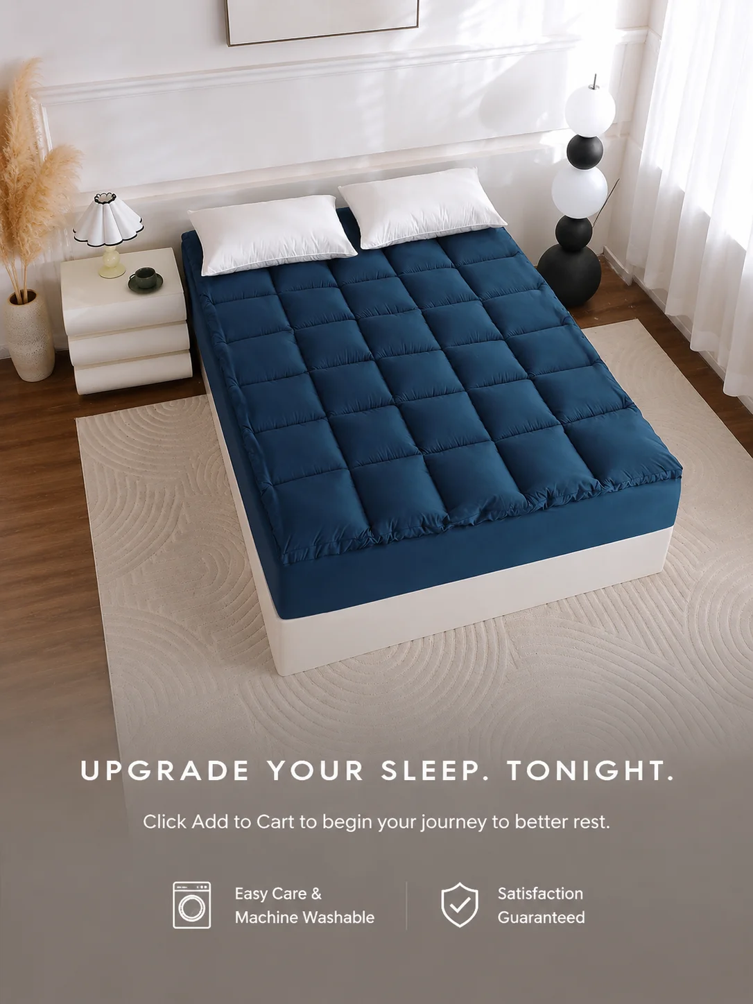 700gsm Twin Full Queen King mattress protector pad with skirt
700gsm Twin Full Queen King mattress protector pad with skirt