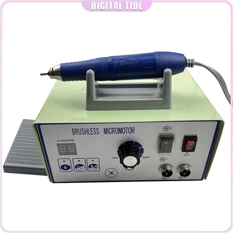 70000 RPM Brushless Dental Micromotor Polishing Unit with Lab Handpiece for Jewellery Engraving Polishing
70000 RPM Brushless Dental Micromotor Polishing Unit with Lab Handpiece for Jewellery Engraving Polishing