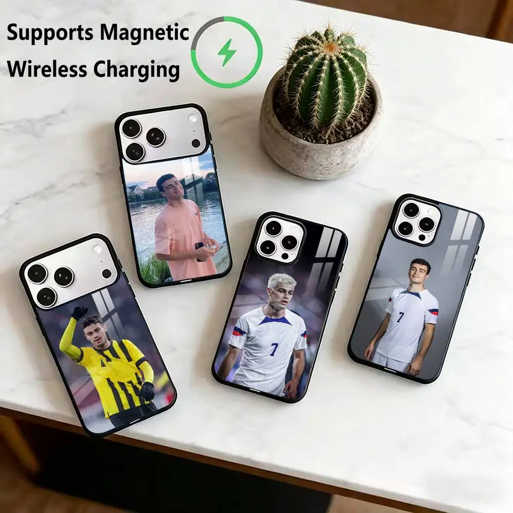 Giovanni R-Reyna Football Player Phone Case For iPhone17,16,15,14,13,12,11 Plus,Pro Compatible with magnetic wireless charging
Giovanni R-Reyna Football Player Phone Case For iPhone17,16,15,14,13,12,11 Plus,Pro Compatible with magnetic wireless charging