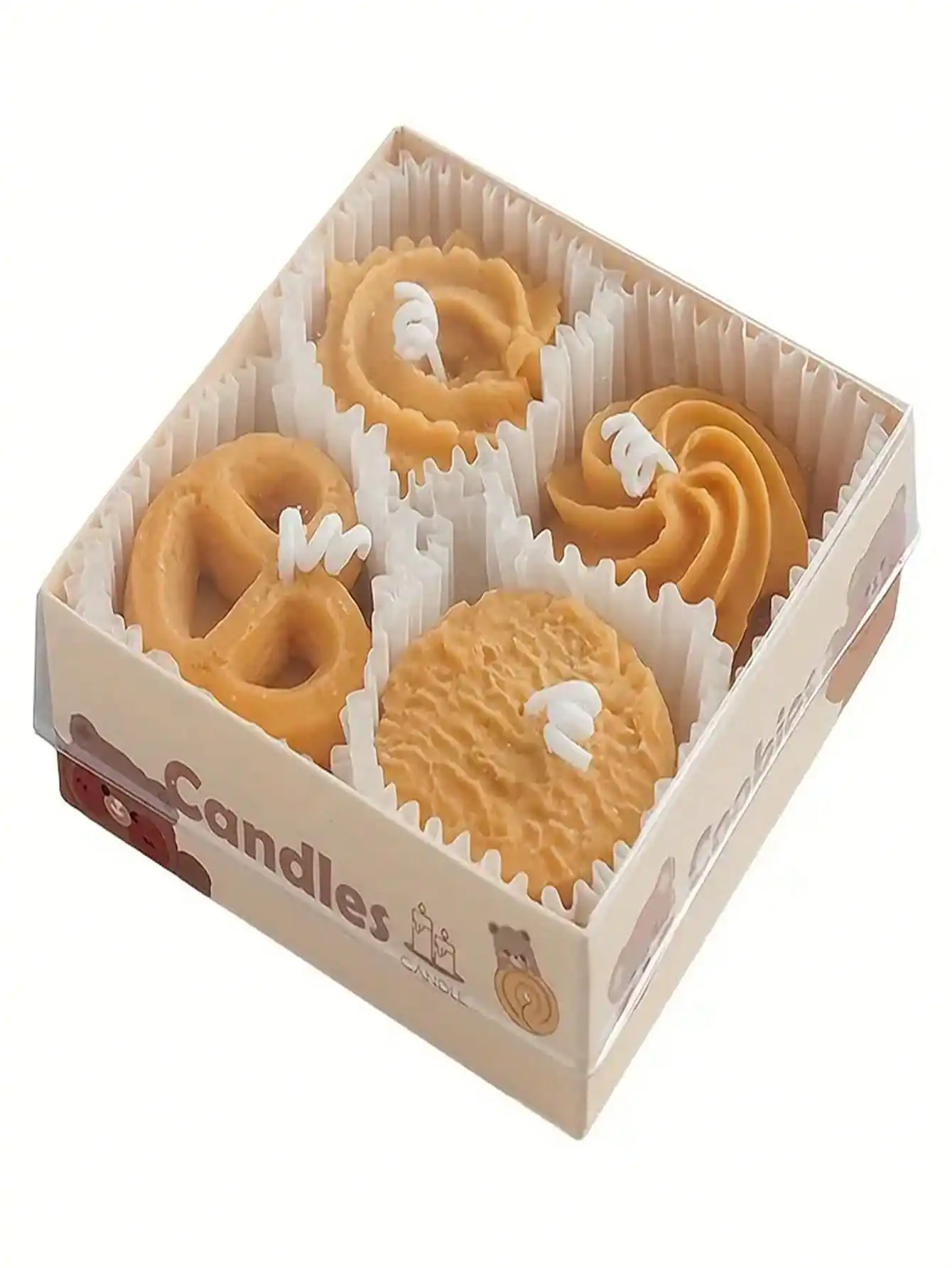 Four cookies aromatherapy candles wholesale Aromatherapy gift box with gift creative candle ins style gift modeling wax
Four cookies aromatherapy candles wholesale Aromatherapy gift box with gift creative candle ins style gift modeling wax