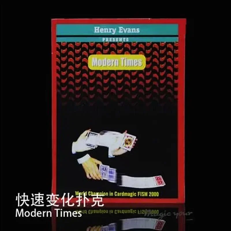 Карта Modern Times By Henry Evans, аксессуары для фокусов, реквизит для сцены Magia, Magia Close Up, классическая Magie
Карта Modern Times By Henry Evans, аксессуары для фокусов, реквизит для сцены Magia, Magia Close Up, классическая Magie
