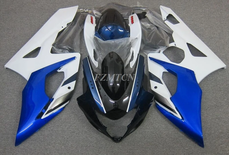Литьевая пресс-форма, новый комплект обтекателей из АБС-пластика для SUZUKI GSX-R 1000 K5 2005 05 06, комплект обтекателей синего и белого цвета
Литьевая пресс-форма, новый комплект обтекателей из АБС-пластика для SUZUKI GSX-R 1000 K5 2005 05 06, комплект обтекателей синего и белого цвета