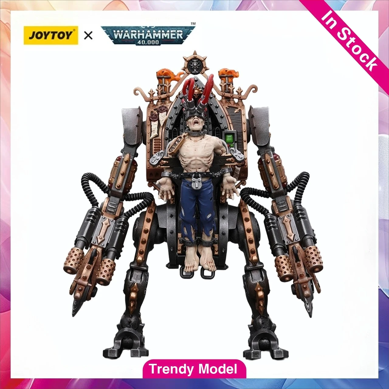 【TM】In stock Original JOYTOY Warhammer Alpha Legion Saboteur Consul 1/18 Action figure Model Toys Gifts
【TM】In stock Original JOYTOY Warhammer Alpha Legion Saboteur Consul 1/18 Action figure Model Toys Gifts
