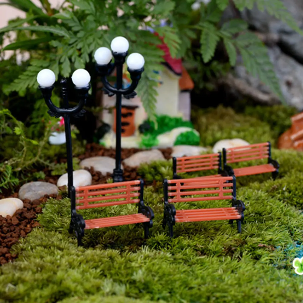 6 Pcs Miniature Park Benches Chairs House Accessories Micro L scape Decor Succulents Planter Realistic Design Smooth
6 Pcs Miniature Park Benches Chairs House Accessories Micro L scape Decor Succulents Planter Realistic Design Smooth