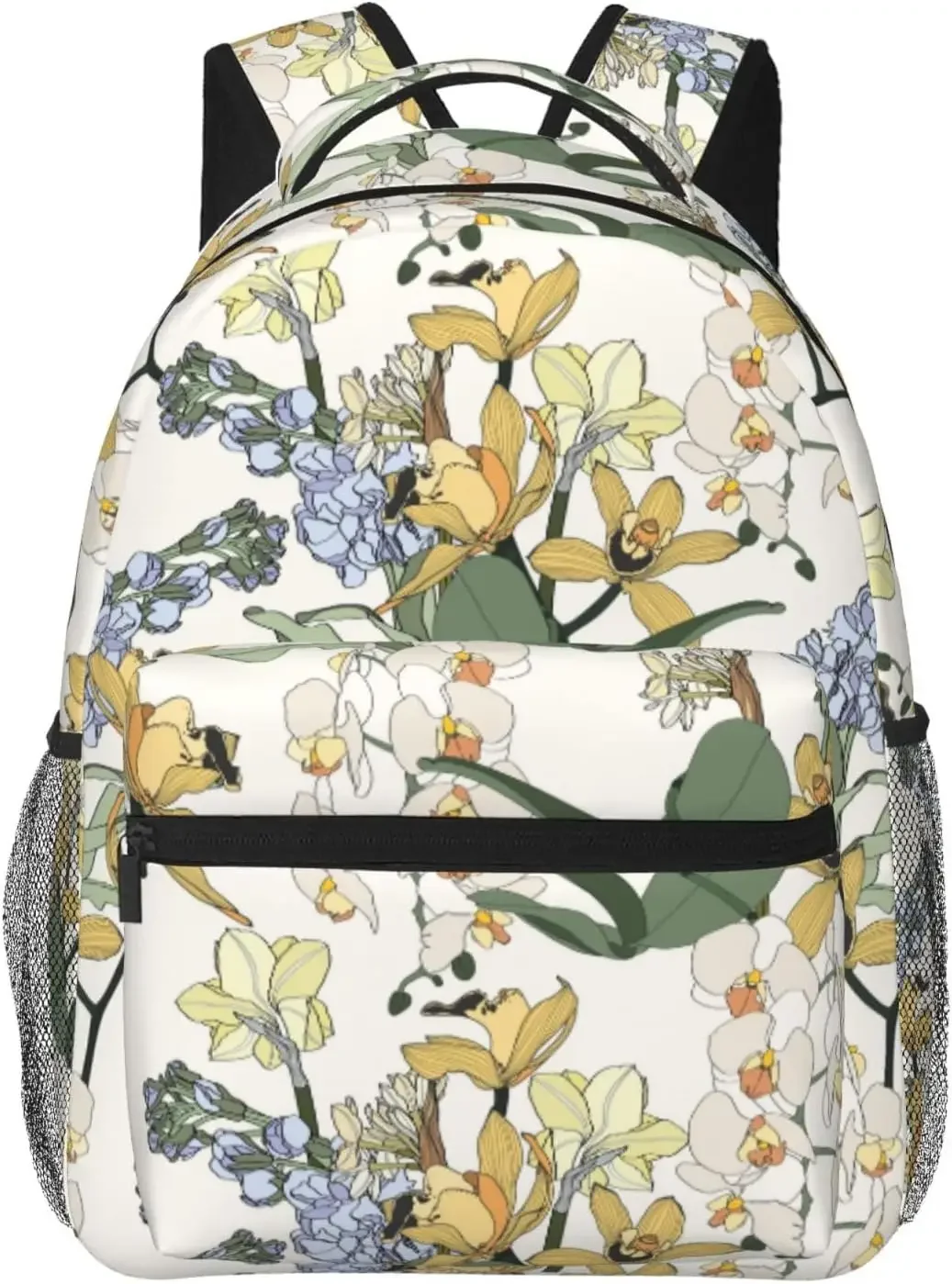 Vintage Tropical Orchids Flowers Lightweight Laptop Backpack for Women Men College Bookbag Casual Daypack Travel Bag
Vintage Tropical Orchids Flowers Lightweight Laptop Backpack for Women Men College Bookbag Casual Daypack Travel Bag