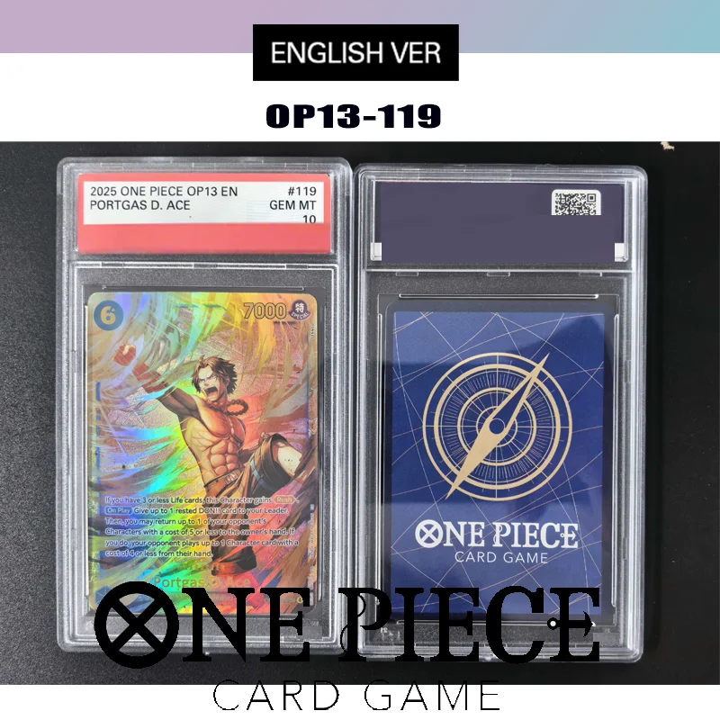 Diy English Rating Card 2025 ONE PIECE OP13-CARRYING ON HIS WILL #119 PORTGAS D. ACE Collection Card
Diy English Rating Card 2025 ONE PIECE OP13-CARRYING ON HIS WILL #119 PORTGAS D. ACE Collection Card
