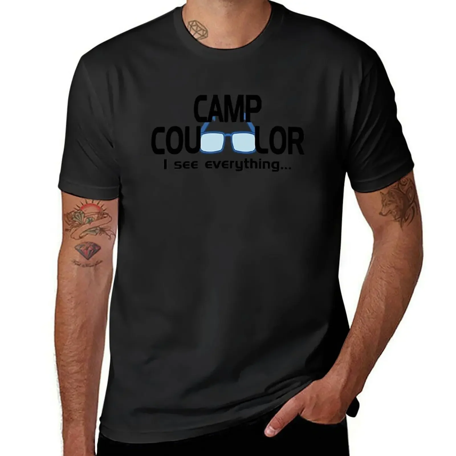 Hilarious Camp Counselor I see everything T-Shirt street wear cotton graphic tees mens t shirts
Hilarious Camp Counselor I see everything T-Shirt street wear cotton graphic tees mens t shirts