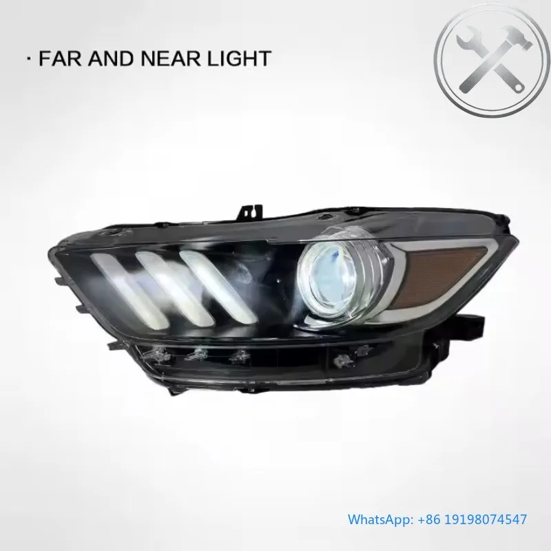 Retrofitted LED Daylight Lens Headlights Assembly 2015-2017 Sports Car Cool White ABS Material Waterproof DRL Auto Parts
Retrofitted LED Daylight Lens Headlights Assembly 2015-2017 Sports Car Cool White ABS Material Waterproof DRL Auto Parts