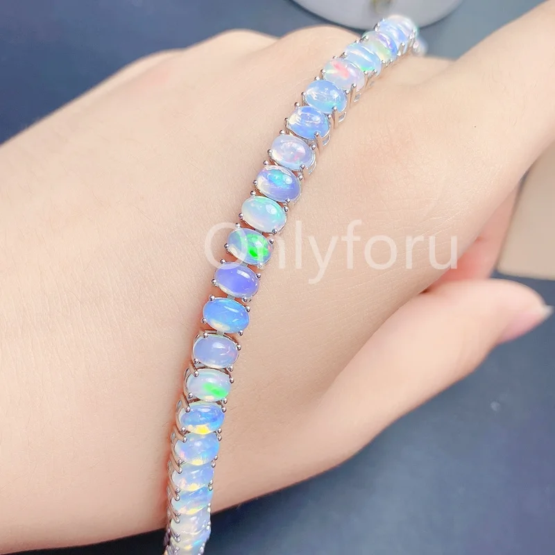 Vintage Bracelets for Women 925 Sterling Natural Opal Bracelet 33pcs Charm Bracelet Fine Jewelry Bridal Wedding Accessories
Vintage Bracelets for Women 925 Sterling Natural Opal Bracelet 33pcs Charm Bracelet Fine Jewelry Bridal Wedding Accessories