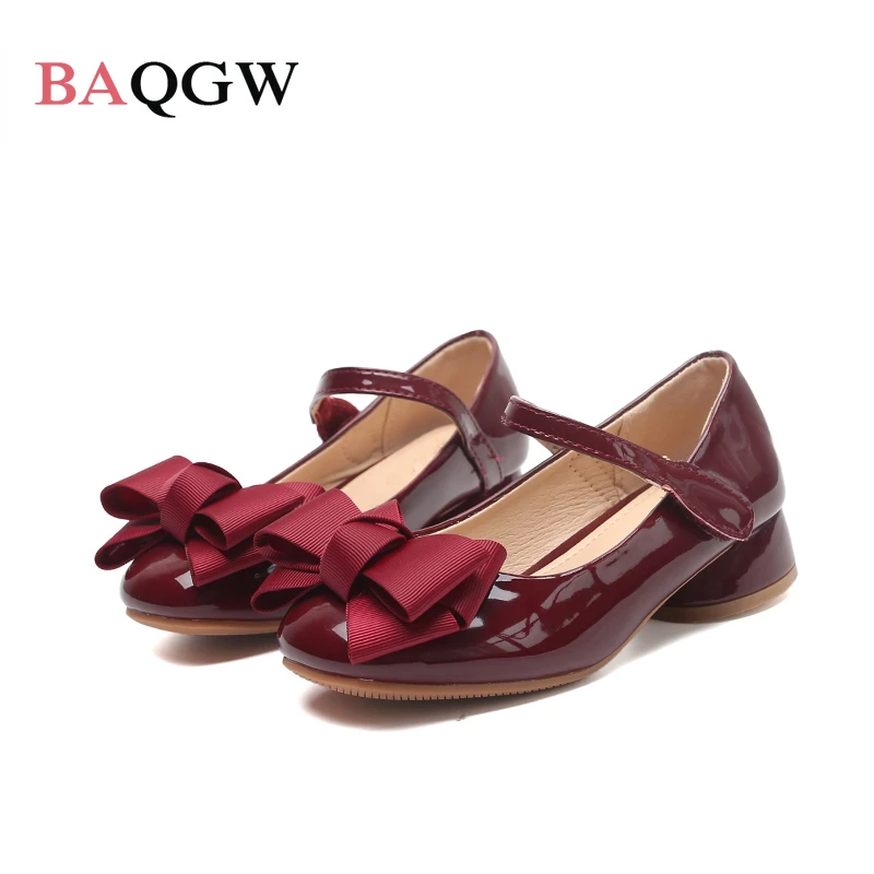 Bow-knot Kids Baby Girl Party Princess Toddler Solid Pu Leather Wedding Shoe Children Mid Heel Kid Fashion Party Dance Flat Shoe
Bow-knot Kids Baby Girl Party Princess Toddler Solid Pu Leather Wedding Shoe Children Mid Heel Kid Fashion Party Dance Flat Shoe