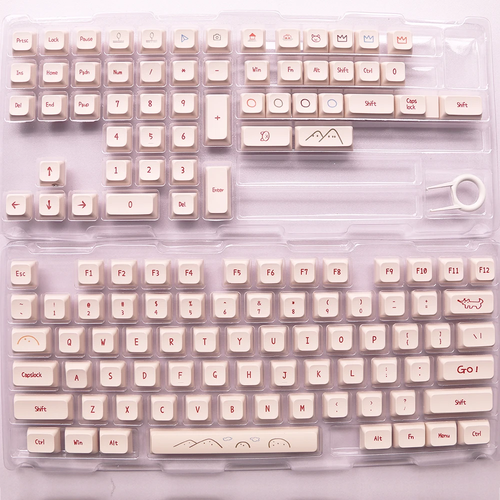 XDA Keycaps Korean/Russian/English/Japanese Graffiti PBT Dye Sub Keycap 129 Keys For DrunkDeer a75 Mechanical Keyboard Gaming
XDA Keycaps Korean/Russian/English/Japanese Graffiti PBT Dye Sub Keycap 129 Keys For DrunkDeer a75 Mechanical Keyboard Gaming