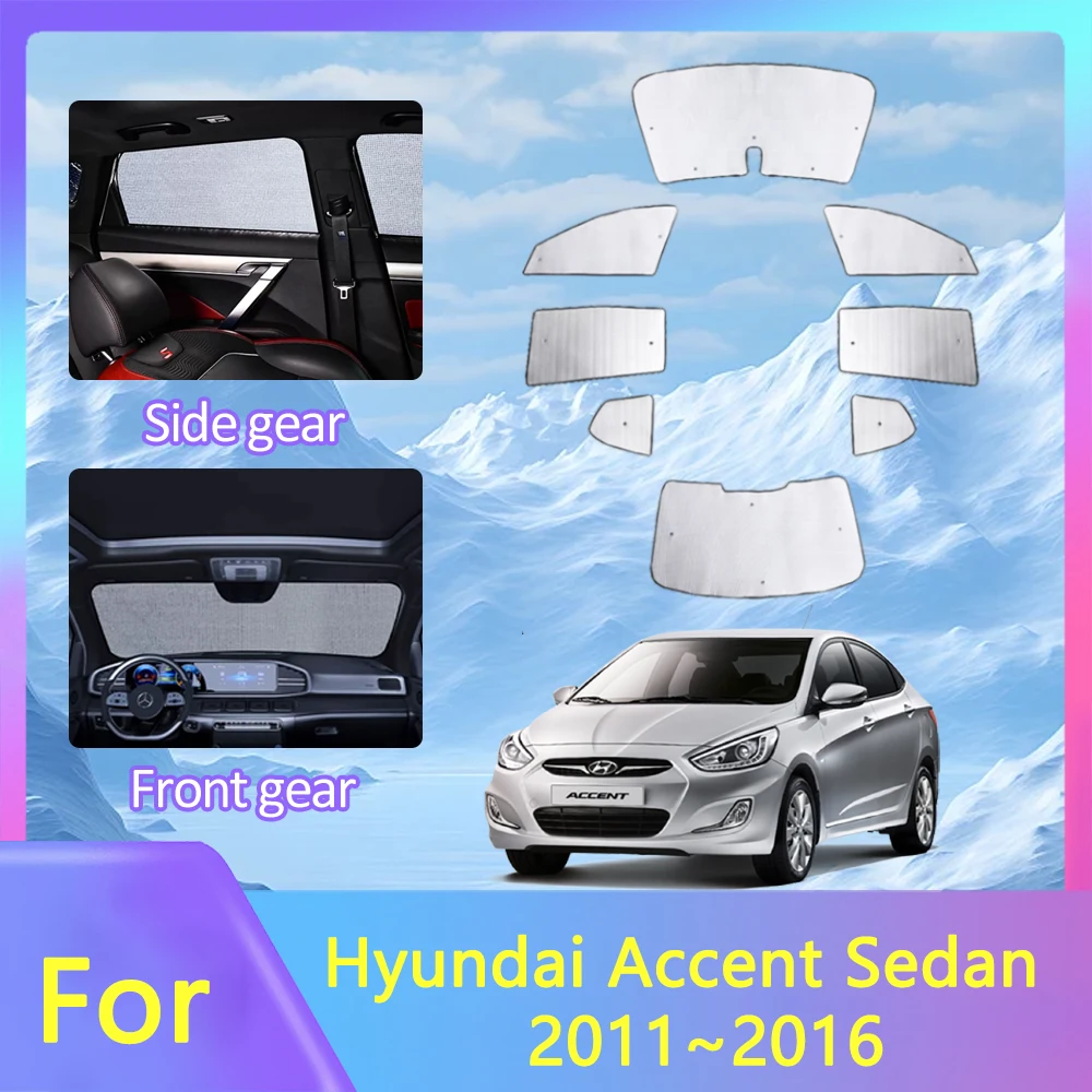 For Hyundai Accent Verna Sedan RB RC Solaris i25 Excel III Grand Pony Dodge Attitud 2010~2016 2013 2014 Car Sunshade Accessorie
For Hyundai Accent Verna Sedan RB RC Solaris i25 Excel III Grand Pony Dodge Attitud 2010~2016 2013 2014 Car Sunshade Accessorie
