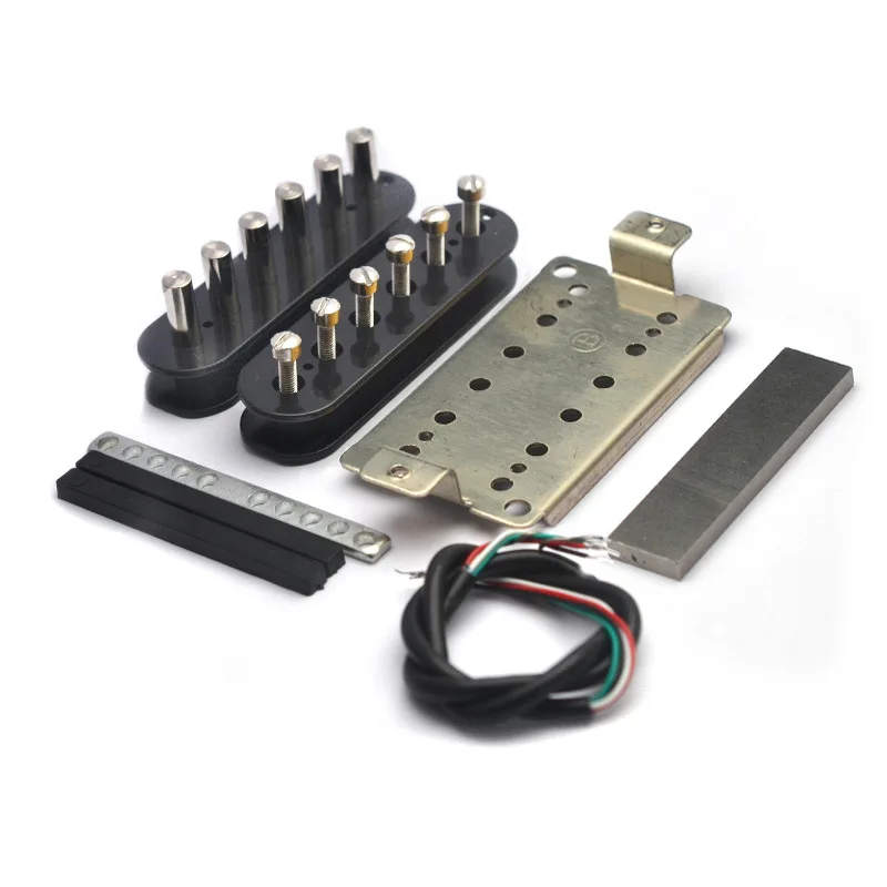 Комплект для самостоятельной сборки HBA5 Pickup DIY Kit MU1907: компоненты хамбакера с плоской головкой/железным сердечником с рисунком для изготовления электрогитар
Комплект для самостоятельной сборки HBA5 Pickup DIY Kit MU1907: компоненты хамбакера с плоской головкой/железным сердечником с рисунком для изготовления электрогитар