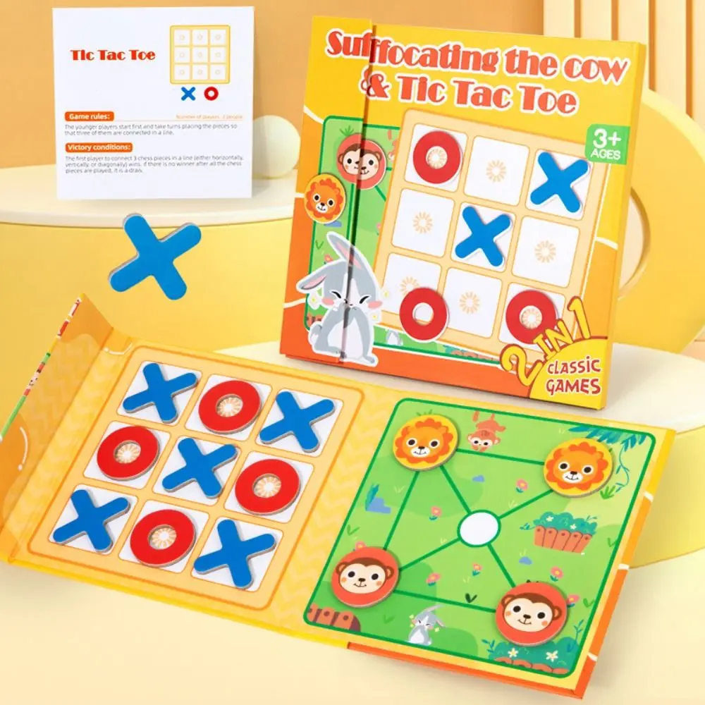 Toy Book Magnetic Chess Game Multiplayer Clip Design Children's Magnetic Tic Tac Toe 2 In 1 Puzzle Thinking Training Chess Toys
Toy Book Magnetic Chess Game Multiplayer Clip Design Children's Magnetic Tic Tac Toe 2 In 1 Puzzle Thinking Training Chess Toys