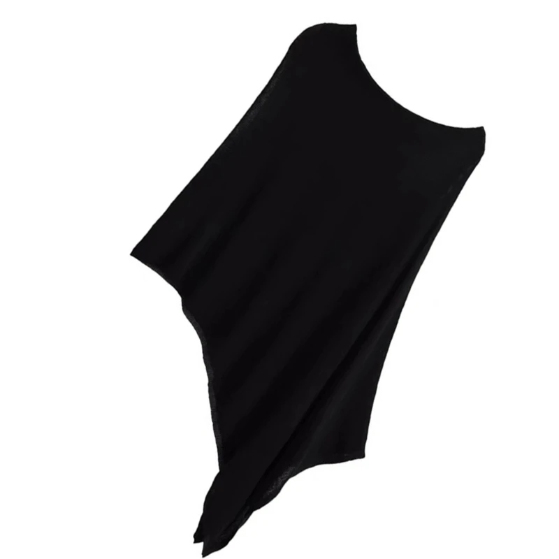 Irregular Design Capelet Shawl Sun Protections Top For Women Spring Summer Loose Lazy Thin Ice Silk Knitted Top
Irregular Design Capelet Shawl Sun Protections Top For Women Spring Summer Loose Lazy Thin Ice Silk Knitted Top