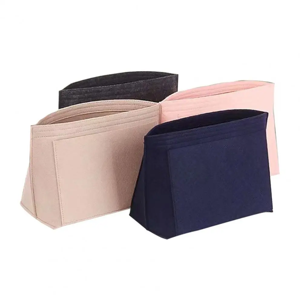 Multi-pocket Felt Organizer Felt Liner Bag Champ Tote Felt Bag Insert with Multi-pocket Design Zipper Cup Pockets for Shoulder
Multi-pocket Felt Organizer Felt Liner Bag Champ Tote Felt Bag Insert with Multi-pocket Design Zipper Cup Pockets for Shoulder