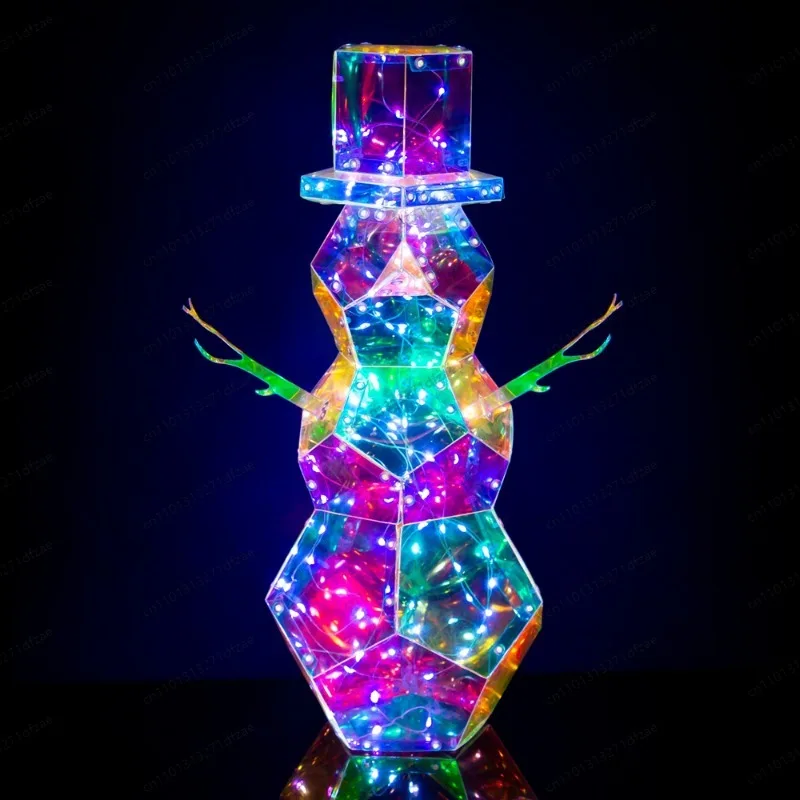 Indoor and Outdoor 3-story Home Decoration Prism Light Emitting Diode Plastic Christmas Snowman
Indoor and Outdoor 3-story Home Decoration Prism Light Emitting Diode Plastic Christmas Snowman