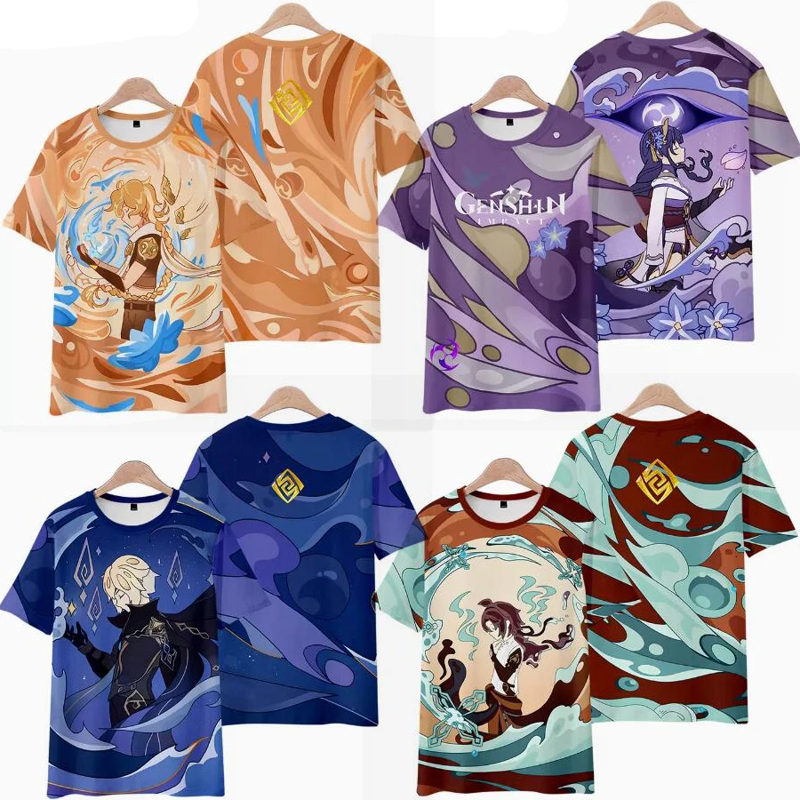 Cartoon Genshin Impact T Shirt Women Kawaii Kaedehara Kazuha Graphic Tees Genshin T-Shirt Unisex Hip Hop Tops Harajuku Tshirt
Cartoon Genshin Impact T Shirt Women Kawaii Kaedehara Kazuha Graphic Tees Genshin T-Shirt Unisex Hip Hop Tops Harajuku Tshirt