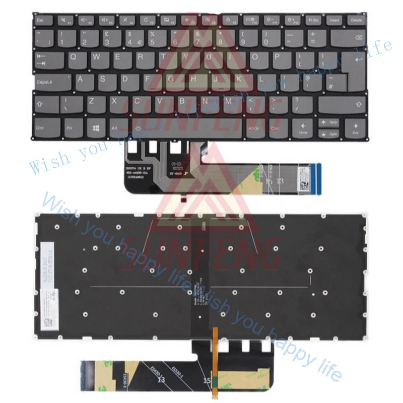 LL For Lenovo 13S 14S-IML IWL 530-14 730-13 15IKB C740 Laptop UK Backlit Keyboard
LL For Lenovo 13S 14S-IML IWL 530-14 730-13 15IKB C740 Laptop UK Backlit Keyboard