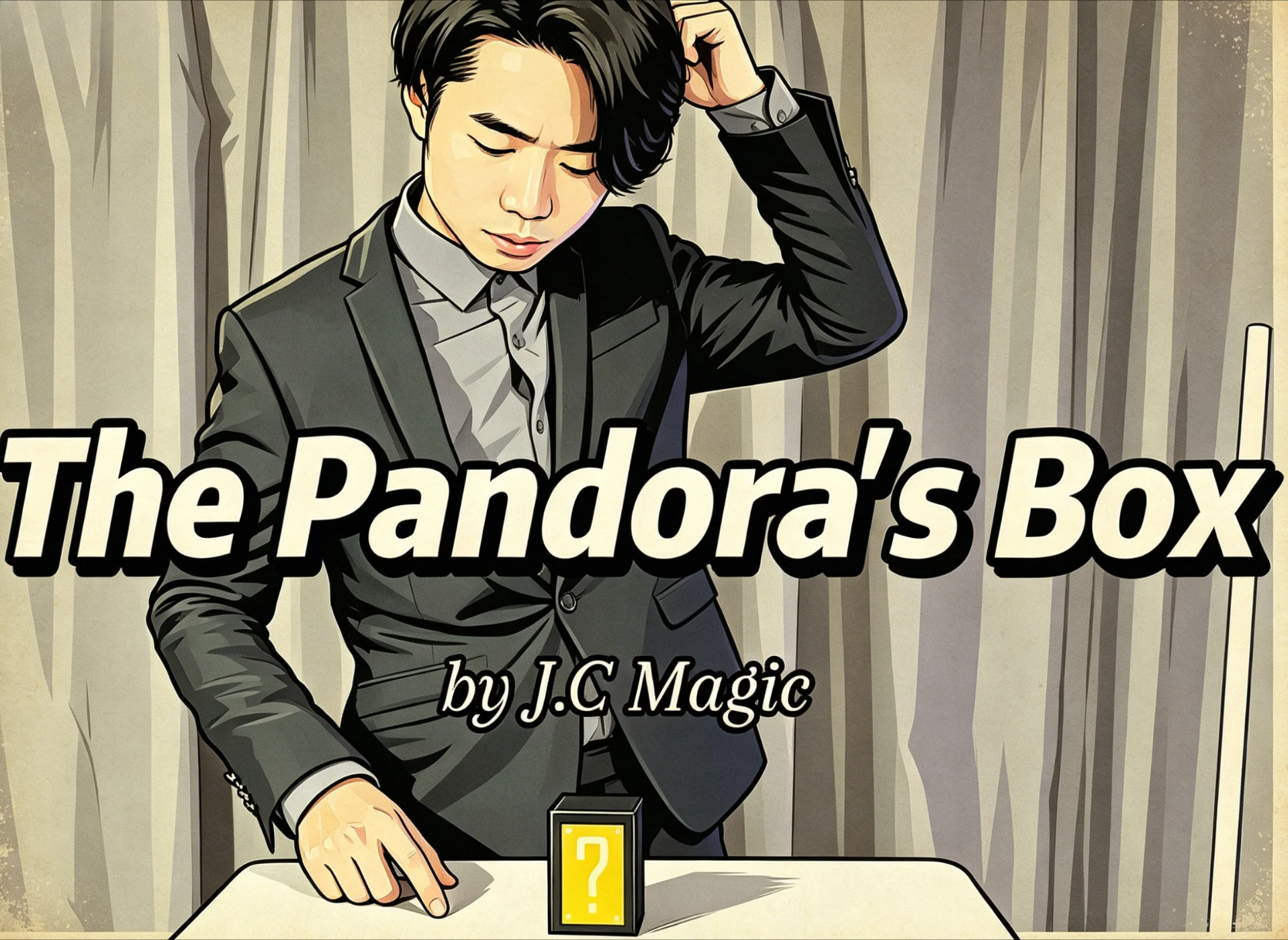 The Pandora's Box by J.C Magic – Multi-Page Change Box Trick, Fully Inspectable 3-Panel Appearing & Penetration Illusion
The Pandora's Box by J.C Magic – Multi-Page Change Box Trick, Fully Inspectable 3-Panel Appearing & Penetration Illusion