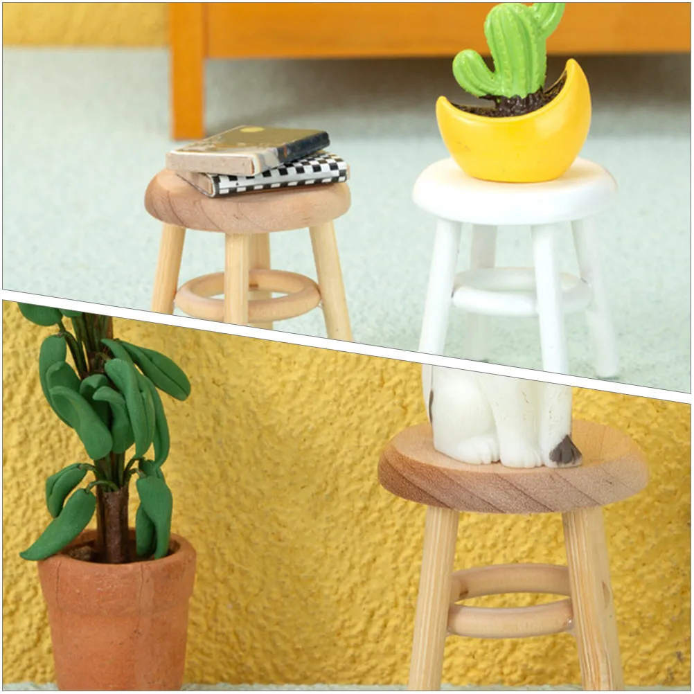 2Pcs Exquisitely Detailed Miniature Stools Natural Wood :12 Scale Mini House Accessories Living Room Bedroom Kitchen
2Pcs Exquisitely Detailed Miniature Stools Natural Wood :12 Scale Mini House Accessories Living Room Bedroom Kitchen