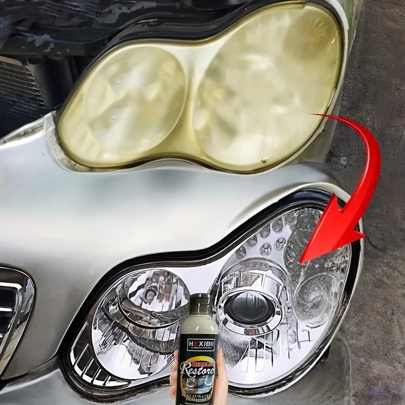 8.45oz Professional Headlight Restoration Kit With Polishing Compound, Powerfully Removes Yellowing, Oxidation And Scratches, Brightens And Transmits Light, Headlight Refurbishment Agent, Vehicle Light Maintenance
8.45oz Professional Headlight Restoration Kit With Polishing Compound, Powerfully Removes Yellowing, Oxidation And Scratches, Brightens And Transmits Light, Headlight Refurbishment Agent, Vehicle Light Maintenance