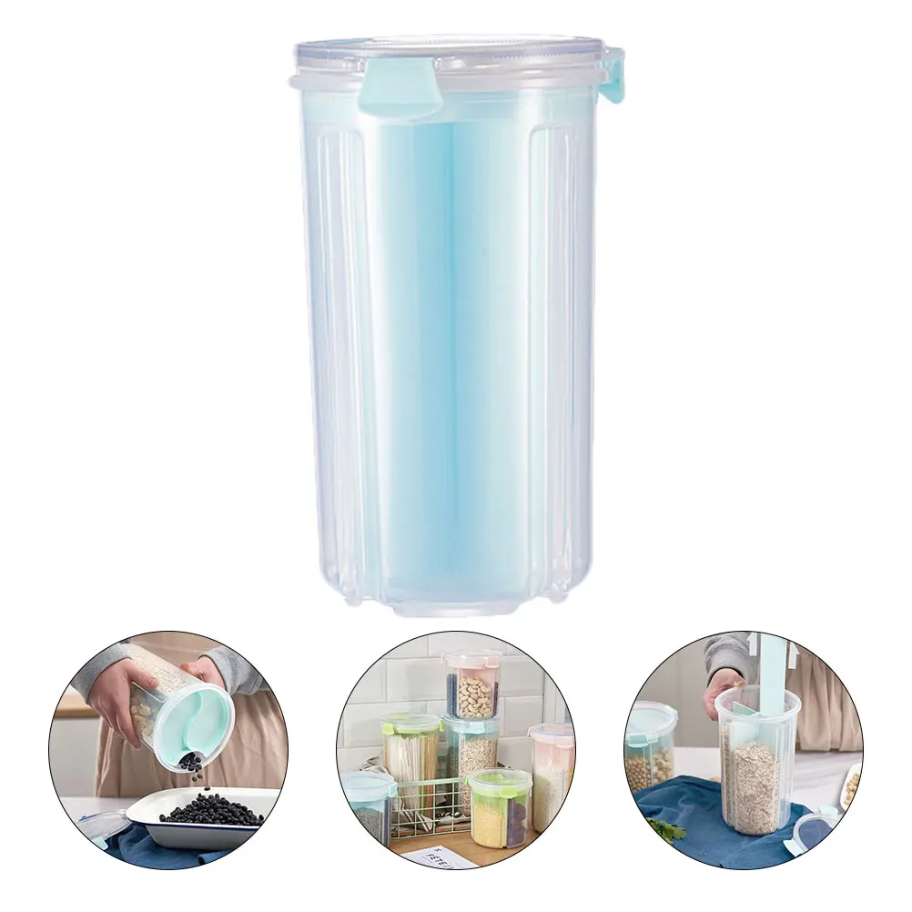 Plastic Airtight Sealed Storage Container for Tea Kitchen Food Holder Honey Kitchen Seasoning 100ml Blue Clear Dustproof
Plastic Airtight Sealed Storage Container for Tea Kitchen Food Holder Honey Kitchen Seasoning 100ml Blue Clear Dustproof