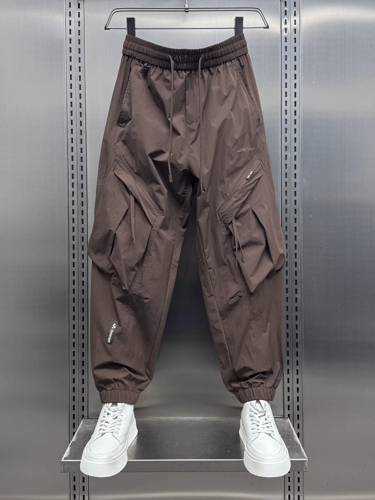 Модные летние мужские брюки для активного отдыха: тонкие, быстросохнущие, дышащие, повседневные, свободного кроя, молодежные, укороченные (до щиколотки)
Модные летние мужские брюки для активного отдыха: тонкие, быстросохнущие, дышащие, повседневные, свободного кроя, молодежные, укороченные (до щиколотки)