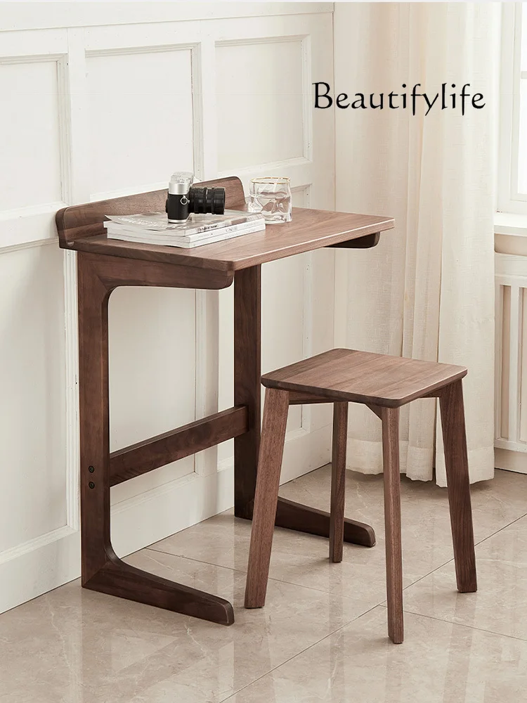 Black Walnut Small Desk Bedroom and Household Small Computer Desk Solid Wood Sofa Small Table Coffee Table
Black Walnut Small Desk Bedroom and Household Small Computer Desk Solid Wood Sofa Small Table Coffee Table