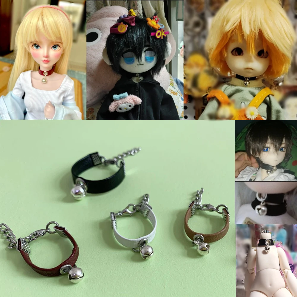 Ошейник для куклы с колокольчиком для кукольного воротника 1/6 1/4 1/3 BJD, воротник для тела дяди
Ошейник для куклы с колокольчиком для кукольного воротника 1/6 1/4 1/3 BJD, воротник для тела дяди