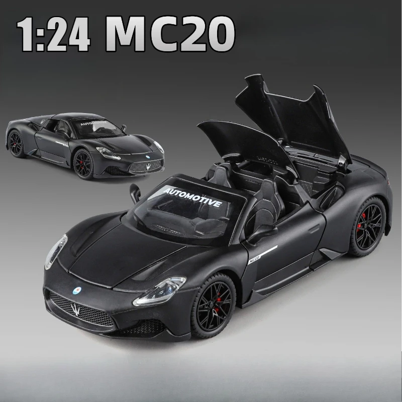 1:24 MC20 Sports Car Alloy Diecast Miniature Metal Car Simulation Sound Light Toy Car For Boys Gift
1:24 MC20 Sports Car Alloy Diecast Miniature Metal Car Simulation Sound Light Toy Car For Boys Gift