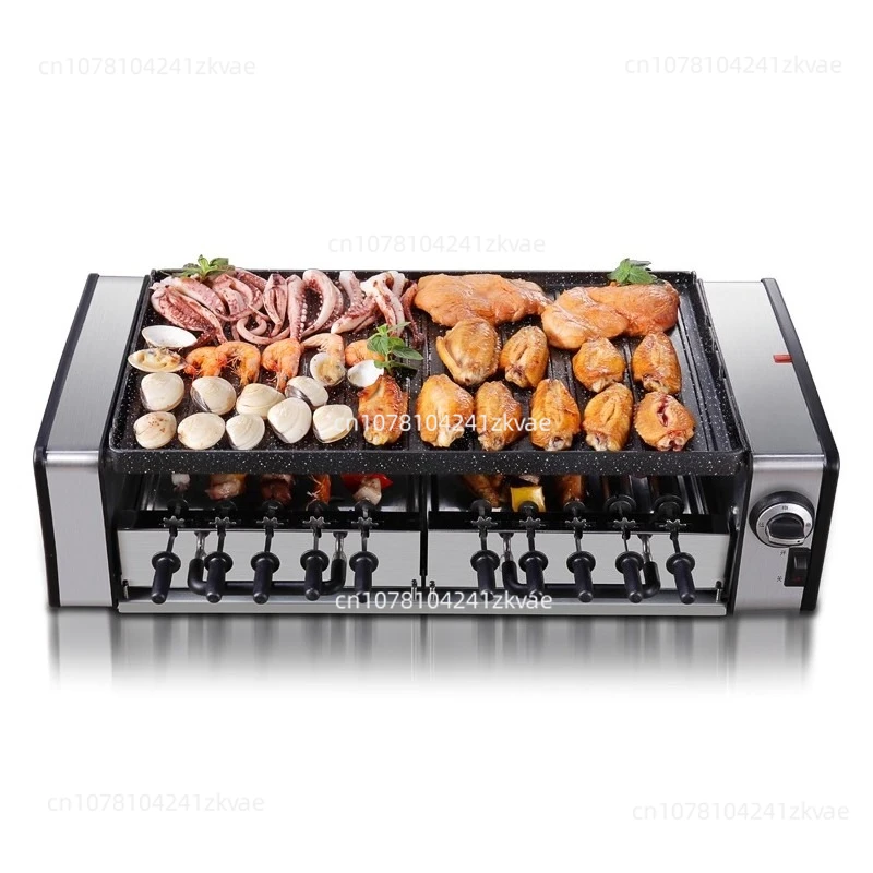 Electric barbecue oven household smokeless electric oven double-layer family Korean barbecue oven indoor
Electric barbecue oven household smokeless electric oven double-layer family Korean barbecue oven indoor