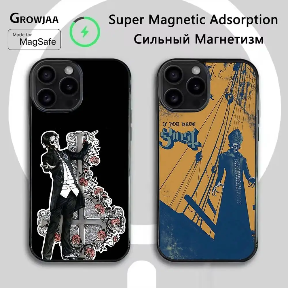 Чехол для телефона Band G-Ghost Papa IV для iPhone 17,16,15,14,13,12,11,Pro,Max,Plus,Mini,SE4,E с магнитной беспроводной зарядкой Magsafe 
Чехол для телефона Band G-Ghost Papa IV для iPhone 17,16,15,14,13,12,11,Pro,Max,Plus,Mini,SE4,E с магнитной беспроводной зарядкой Magsafe
