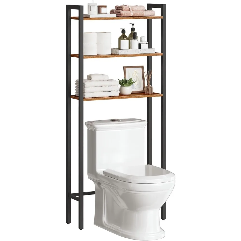 Over-The-Toilet Storage, 3-Tier Bathroom Organizer Over Toilet, Wooden Bathroom Shelves, Space Saver, Freestanding Storage Shel
Over-The-Toilet Storage, 3-Tier Bathroom Organizer Over Toilet, Wooden Bathroom Shelves, Space Saver, Freestanding Storage Shel