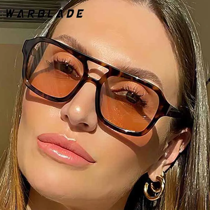 Retro Pilot Double Bridge Big Frame Women's Sunglasses Trendy Brand Designer Men Sunglass Driving Outdoor Sports Eyewear UV400
Retro Pilot Double Bridge Big Frame Women's Sunglasses Trendy Brand Designer Men Sunglass Driving Outdoor Sports Eyewear UV400