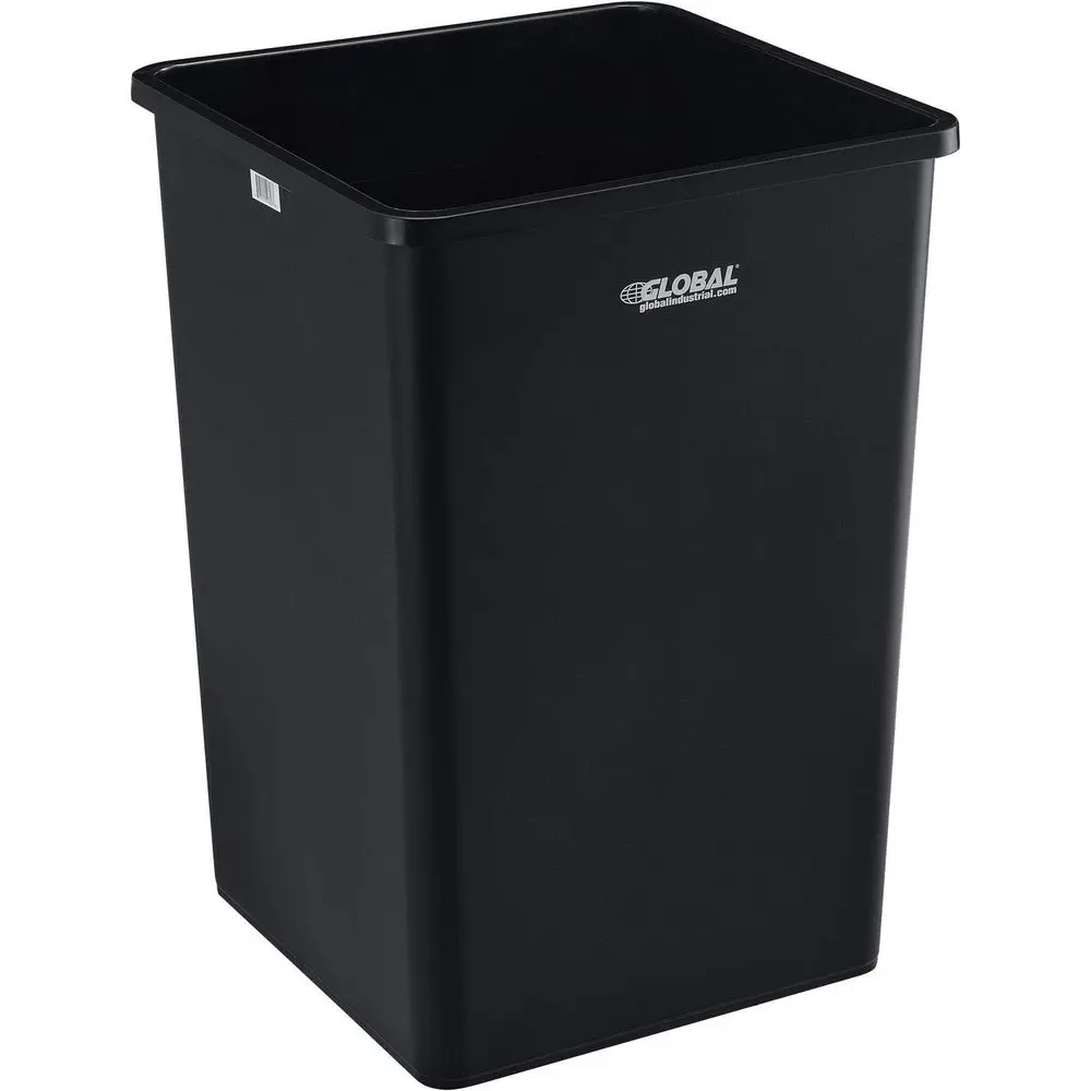 35 Gallon Square Plastic Utility Trash Can No Lid Indoor Outdoor Black 19.5×19.5×27.8 Inch
35 Gallon Square Plastic Utility Trash Can No Lid Indoor Outdoor Black 19.5×19.5×27.8 Inch