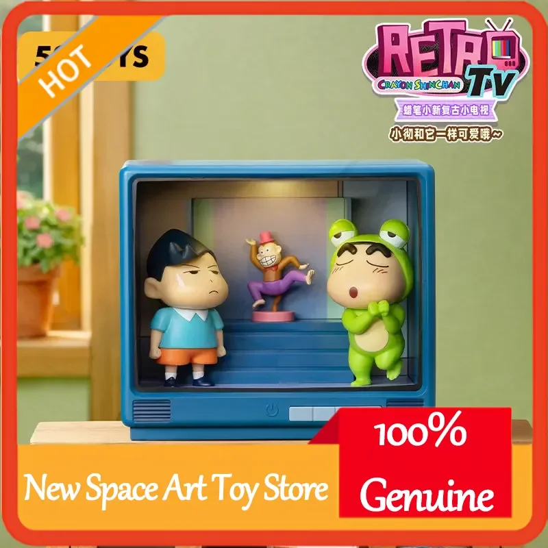 52toys Crayon Shin Chan Retro Tv Light Up Blind Box Figure Collectible Model Kawaii Desk Decor Cartoon Toy Fans Birthday Gift
52toys Crayon Shin Chan Retro Tv Light Up Blind Box Figure Collectible Model Kawaii Desk Decor Cartoon Toy Fans Birthday Gift