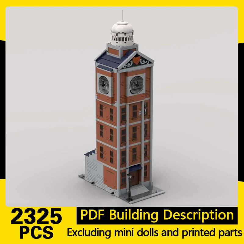Popular Anime Movie Model MOC Building Bricks Clock Tower Modular Technology Gifts Holiday Assemble Children Toys Suit
Popular Anime Movie Model MOC Building Bricks Clock Tower Modular Technology Gifts Holiday Assemble Children Toys Suit
