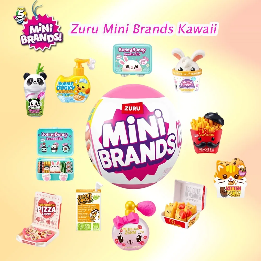 Zuru Mini Brand Kawaii Blind Box Figure Mysterious Collection Model Decoration Fashion Toy Original Birthday Gift
Zuru Mini Brand Kawaii Blind Box Figure Mysterious Collection Model Decoration Fashion Toy Original Birthday Gift
