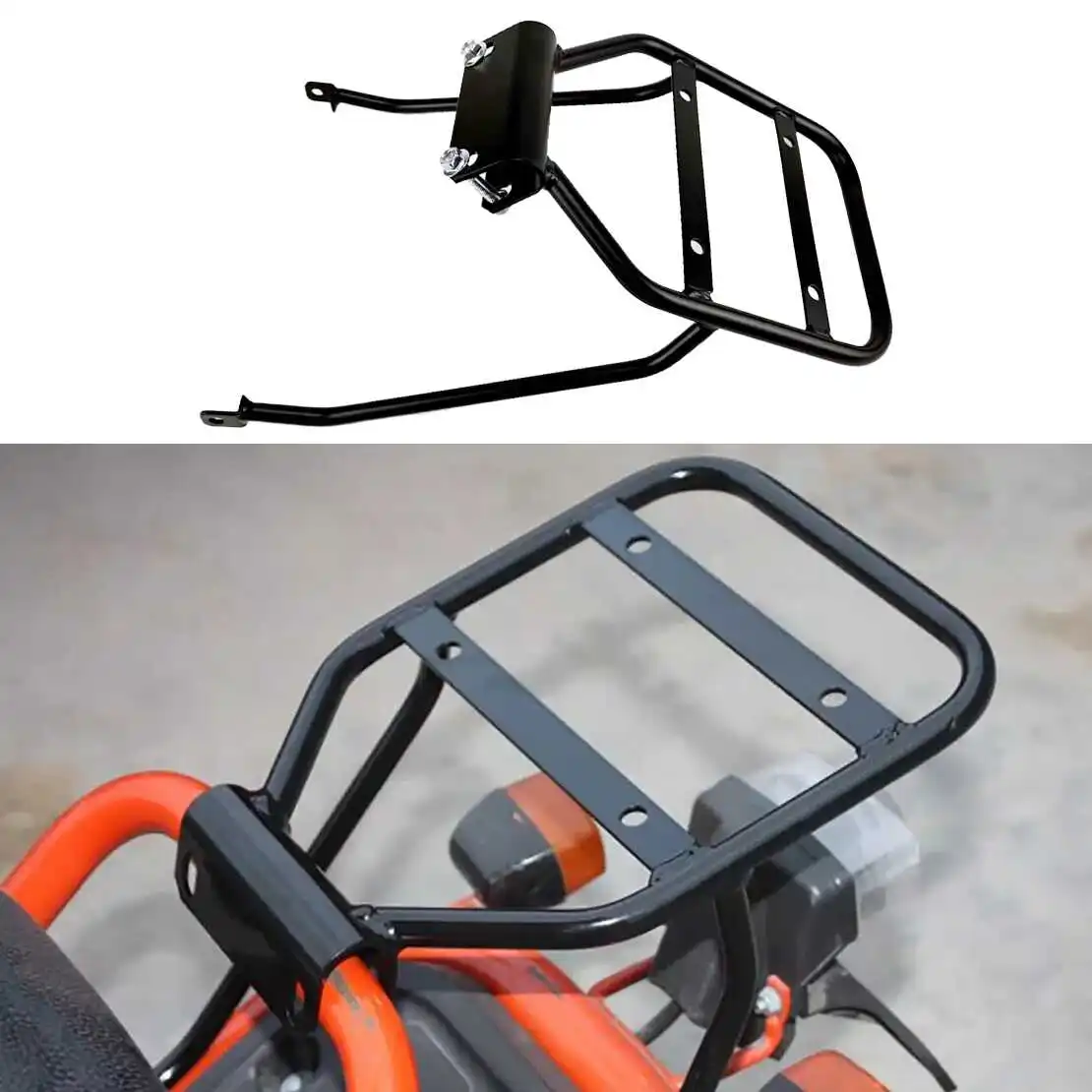 Motorcycle Scooter Trunk Rack Rear Shelf Part Black Fit for Honda Ruckus NPS50 AF58
Motorcycle Scooter Trunk Rack Rear Shelf Part Black Fit for Honda Ruckus NPS50 AF58