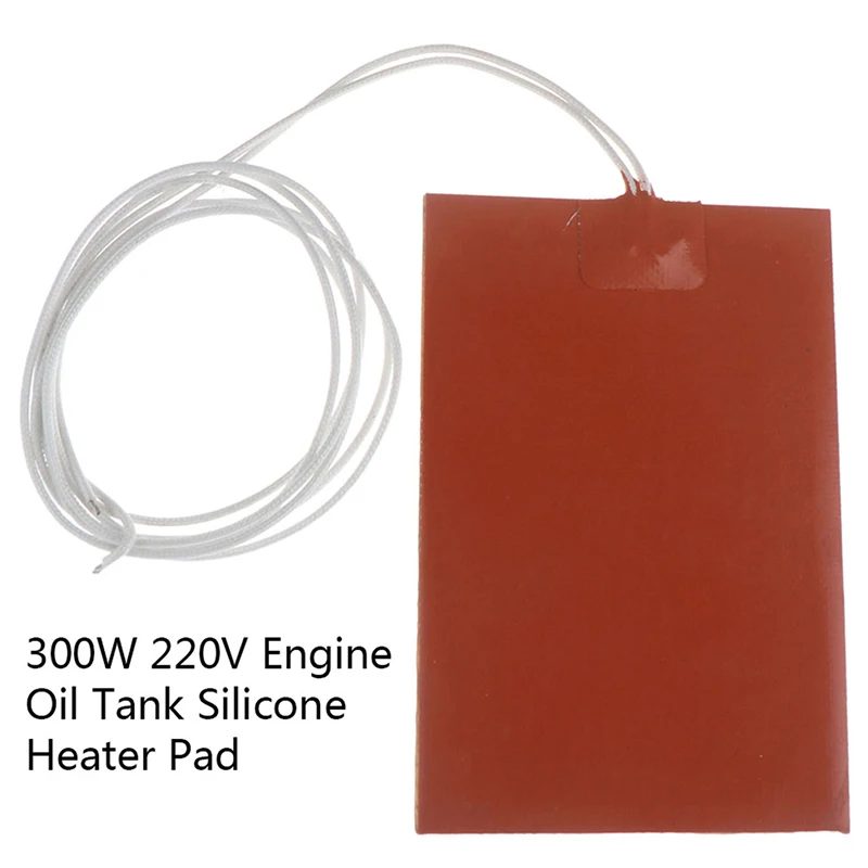 300W Silicone Heater Pad - Universal Waterproof Heating Mat For Engine Oil Tank Fuel Water Warming
300W Silicone Heater Pad - Universal Waterproof Heating Mat For Engine Oil Tank Fuel Water Warming