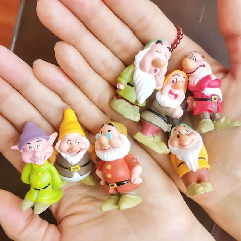 DISNEY Snow White and The Seven Dwarfs Cartoon Peripherals Model Dolls Action Figures Ornaments Children's Gifts
DISNEY Snow White and The Seven Dwarfs Cartoon Peripherals Model Dolls Action Figures Ornaments Children's Gifts