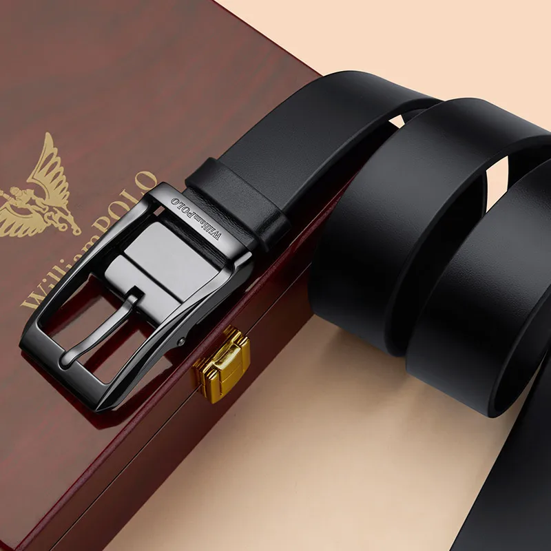 Leather belt men's leather needle buckle ten authentic pure cowhide casual brand young business pants belt black
Leather belt men's leather needle buckle ten authentic pure cowhide casual brand young business pants belt black