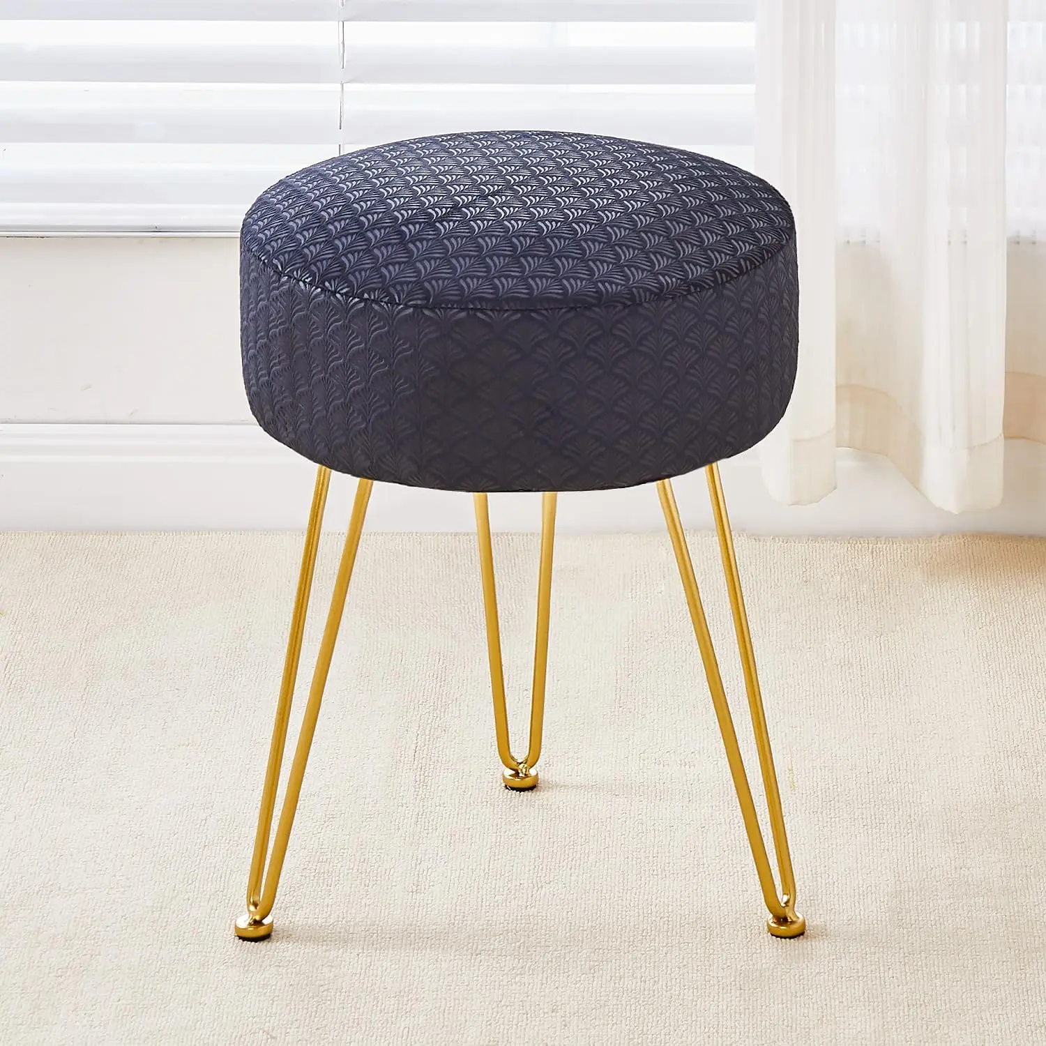 Vanity Stool Foot Stools Velvet Ottoman Stool Round Ottoman Bench Modern Dressing Stool Small Stool Side Table Footstool With
Vanity Stool Foot Stools Velvet Ottoman Stool Round Ottoman Bench Modern Dressing Stool Small Stool Side Table Footstool With